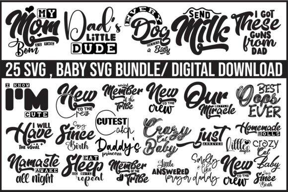 Baby Girl SVG Bundle: Crafting Delicate Newborn Designs