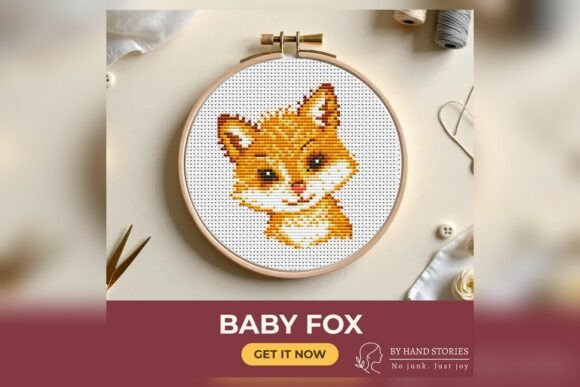 Charming Baby Fox Cross Stitch: A Modern Craft PDF
