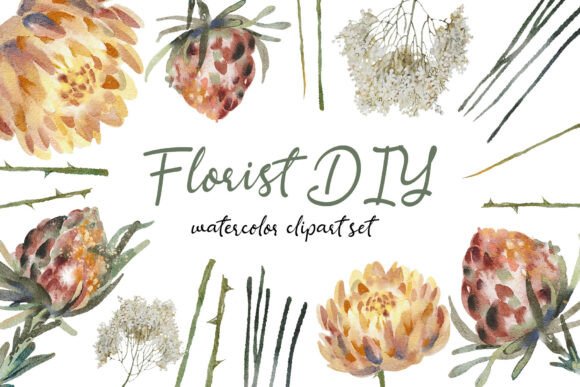 Craft Your Vision with the Watercolor Florist DIY Set