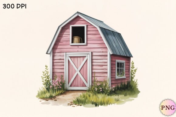 Cute Farm Clipart: Farm Animals PNG for Creative Projects