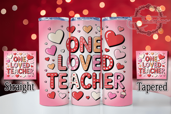 Designing Heartfelt Gifts: The Cute Valentine Teacher Tumbler