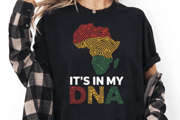 It’s in My DNA Africa Black Culture PNG: A Visual Anthem