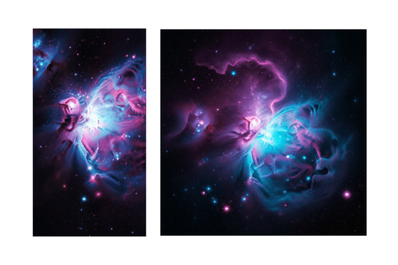Pink Blue Galaxy Nebula Space Background: A Designer's Guide