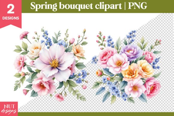 Spring Clipart PNG: Your Essential Floral Bouquet Collection